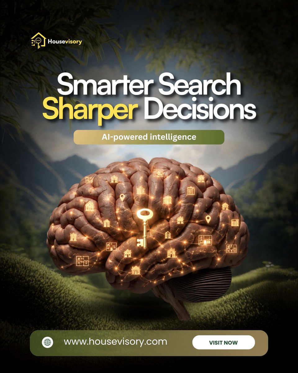 housevisory's tweet photo. Housevisory’s AI-powered search does the thinking for you. It cross-references neighbourhood data, pricing trends, and verified listings to surface options that actually match your criteria, not just whatever an agent wants to push.
Try it for yourself. https://t.co/zMx2sRhF5y

#Housevisory #SmartSearch #LagosRealEstate #PropTech #AIRealEstate