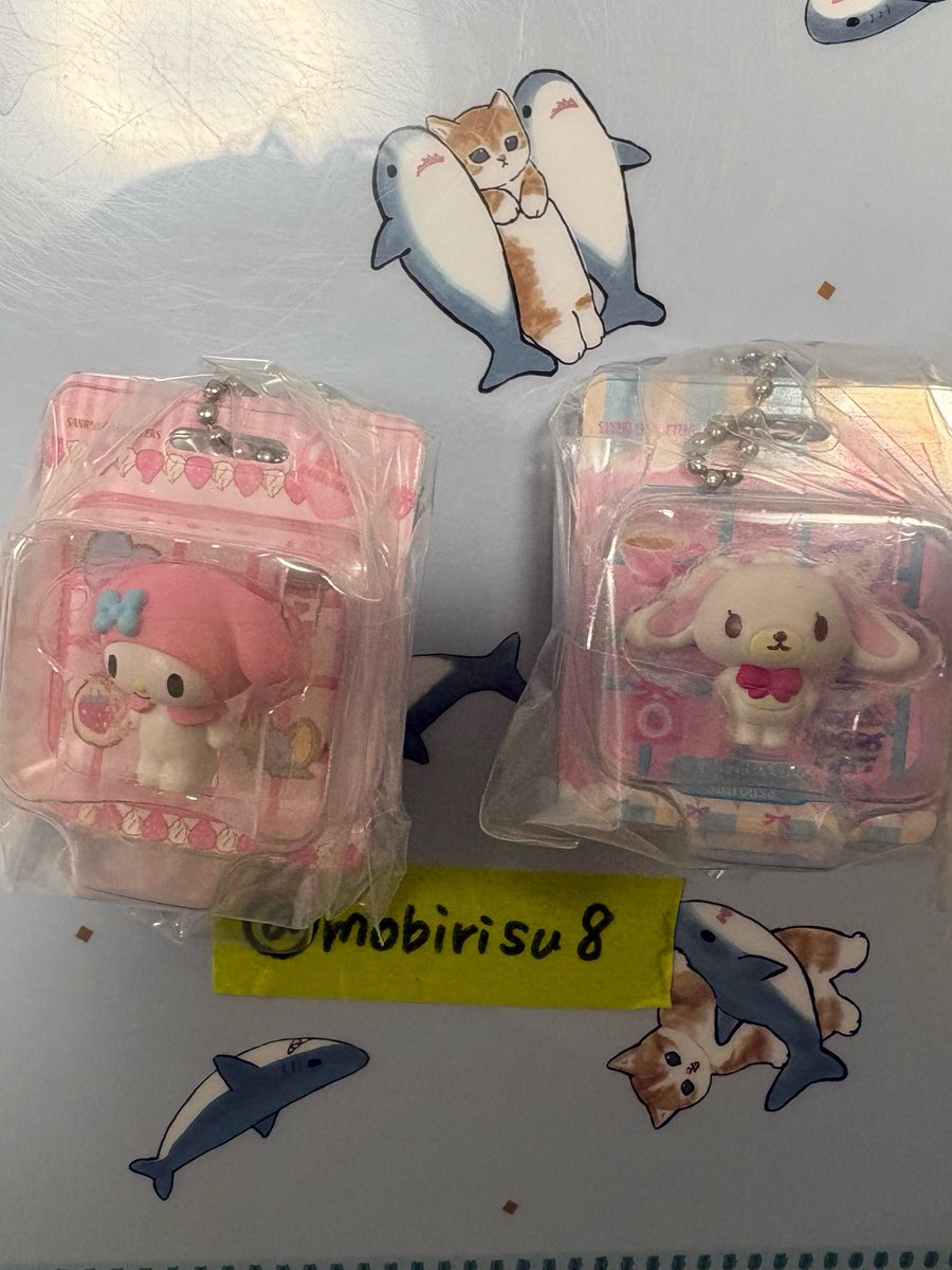mobirisu8's tweet photo. サンリオパッケージ　ミニチュアコレクション

譲　しろうさ　マイメロ
求　コロコロクリリン　シナモン   シナモロール

郵送での交換希望です https://t.co/Ka2H4KhoRe