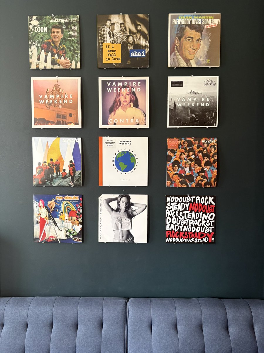 franrexhit's tweet photo. My record wall > you https://t.co/8GfViISXRm