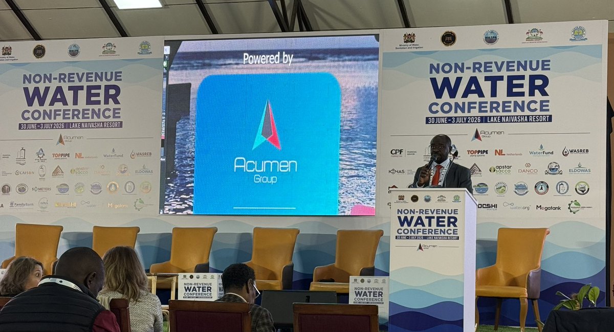 MativoMJohn's tweet photo. Kenya losses approximately 242 million cubic metres of treated water annually, with an estimated financial loss of KSh 13.7 billion per year.

It’s crazy that the national non revenue water level is estimated at about 48%.

NRW is the difference between the volume of treated water produced and the volume that is billed to customers. It includes both physical losses and commercial losses.

Kenya can double available treated water to residents by simply eliminating or reducing NRW.

#InvestmentOpportunity