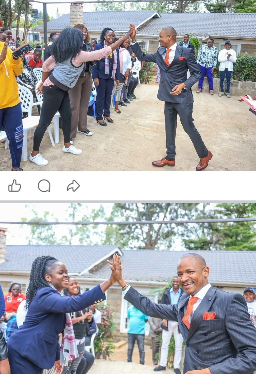 HEAfroMatriarch's tweet photo. This is not an Embakasi East affair!!!!! Mesh ni wetu sote

As a country we're happy https://t.co/mb7uafZu8b