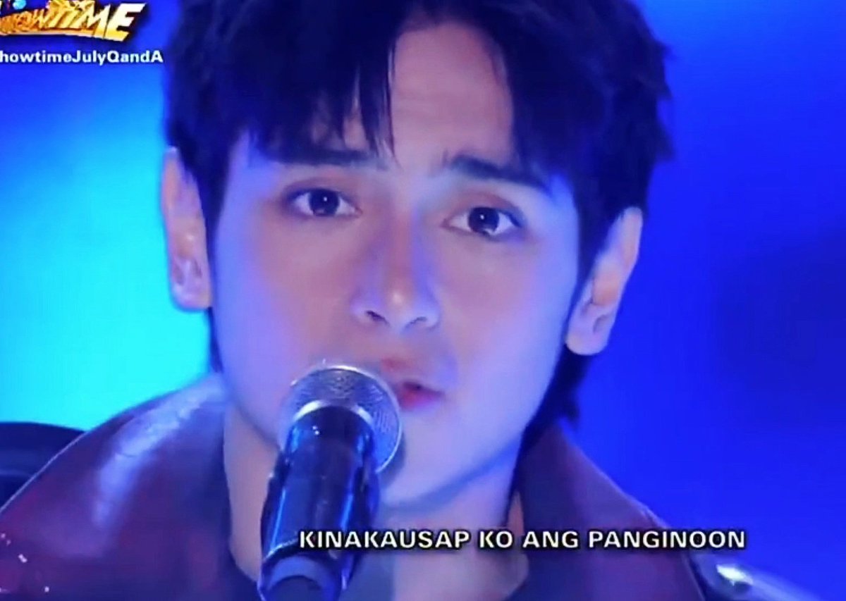 Eisethmbb's tweet photo. Thank you, @itsShowtimeNa, for having Heath promote his upcoming concert and album.  ♡

HEATHs showTIME
#HeathJornales https://t.co/PDRyTcbfYj