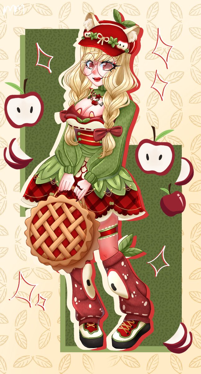 Merida_Moosh's tweet photo. Cutely drops another attack
For ​⁠@ninalemonz 🍎
#art #artfight2026 #fyp #procreate #digitalart https://t.co/CHBVNfwCFT