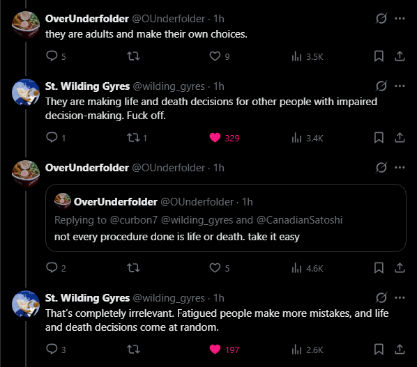 NastrondScourge's tweet photo. Might be a contributing factor in why medical malpractice is the 3rd highest cause of death in the US https://t.co/3PZZDheB1T