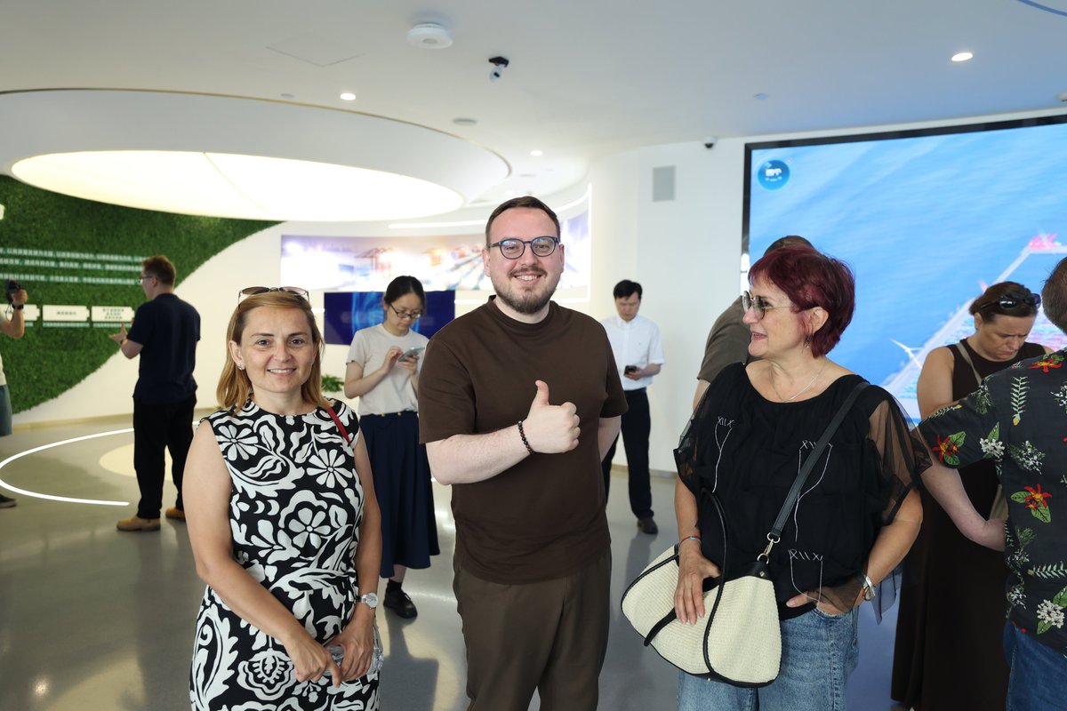 InsightNingbo's tweet photo. A morning at Ningbo-Zhoushan Port offered more than impressive views. Visitors from Central and Eastern Europe saw firsthand how technology, infrastructure, and connectivity come together at one of the world's busiest ports. https://t.co/qaszNsRQ3X
