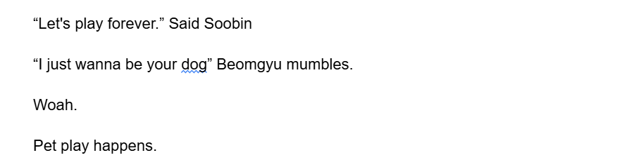 ordinarygyu's tweet photo. this fanfic shit is easy https://t.co/Rtd10wKnOW