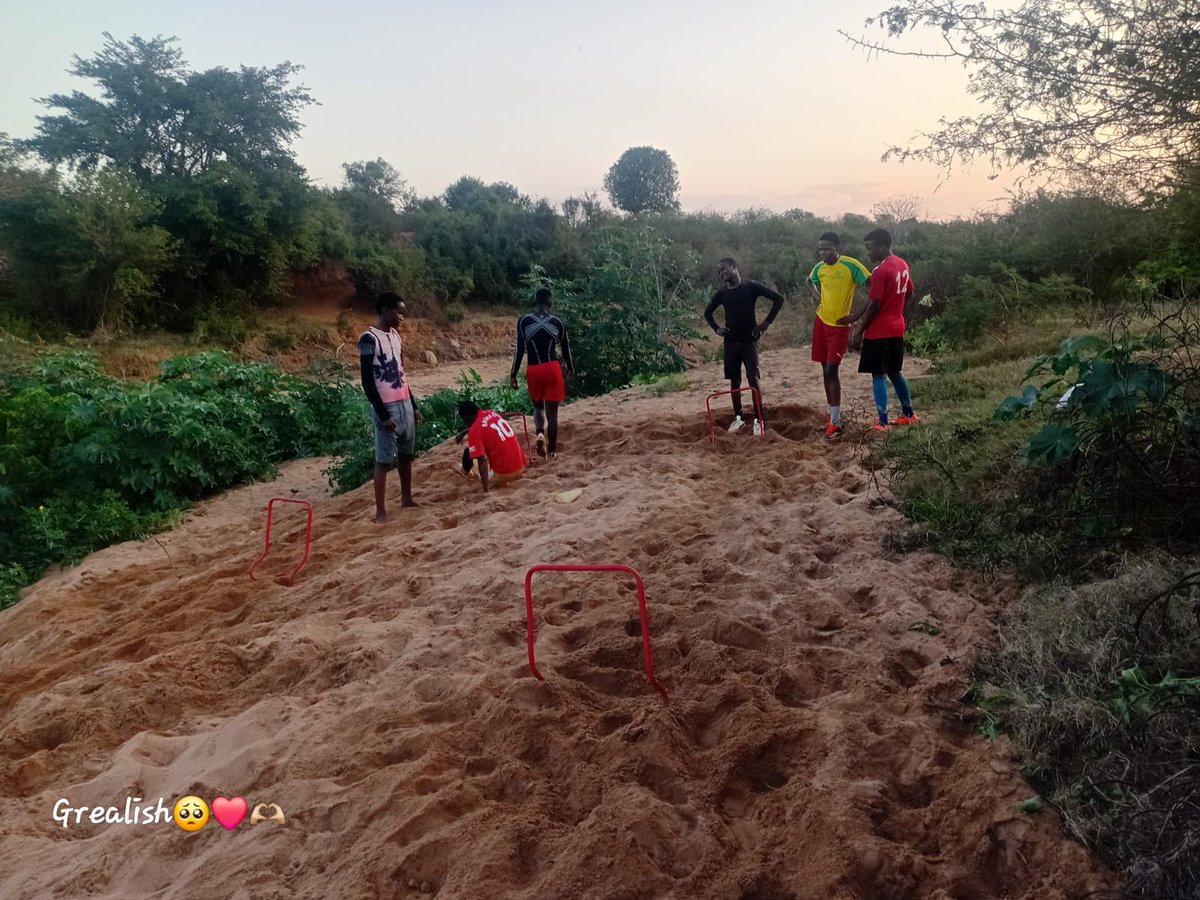 MamailaA's tweet photo. Champions are not made when everyone is watching—they are made when nobody is watching.

While many are enjoying the school holidays, our HFA U-19 &amp; U-21 players are choosing sacrifice over comfort. Every step in the river sand builds stronger legs. Every drop of sweat builds.... https://t.co/lUgeIAKV2k