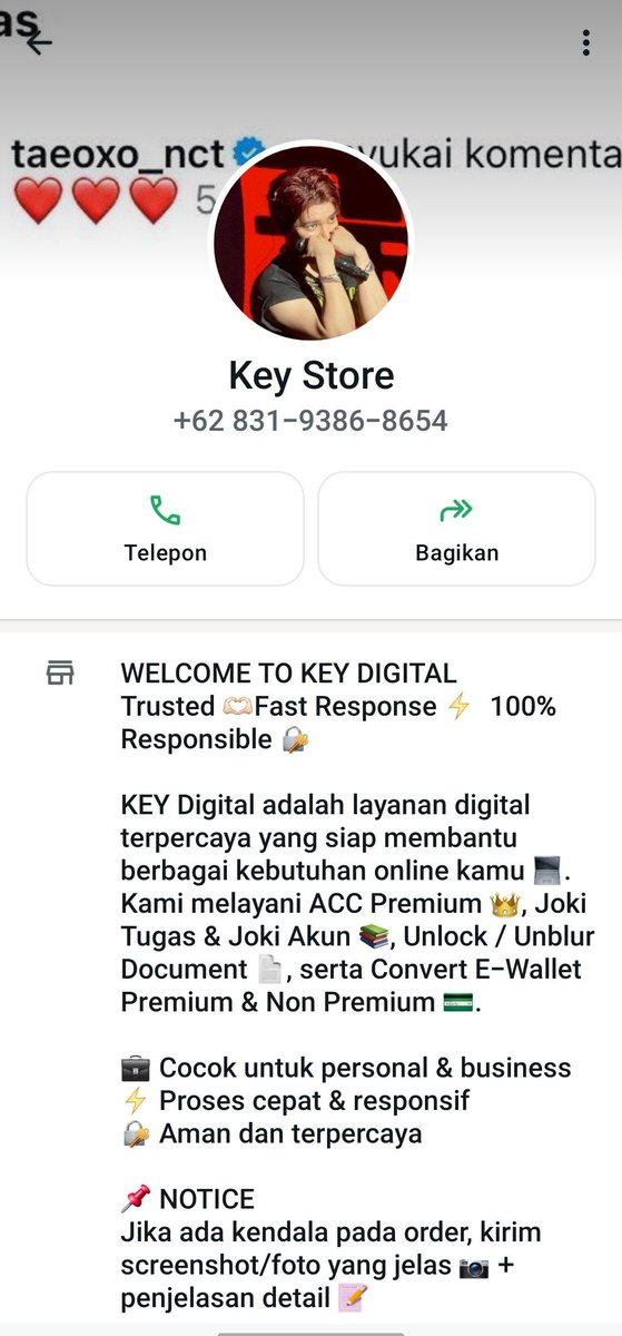 spiderttae's tweet photo. Jangan belanja disini yhaa guys, uangnya udah transfer tapi malah no respon ditunggu 24jam masih blm ada jawaban juga, huft sehat sehat deh org yg nyari makan pakek duid haram https://t.co/G1HHRMdMZS
