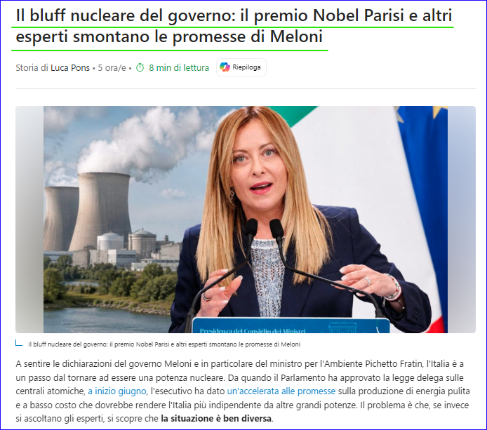 D_GiambattistaM's tweet photo. 🕎La #Pontiera del #Nucleare #Gigiorgia
Smentita la Bufala dei Reattori Nucleari che fanno bene agli italoidioti e ai propri profitti un vero Toccasana
facendo spoiler con i Data Center IA americani e i JEW
Prima #Exor ed #IA MA CON LA SCHIENA DRITTA https://t.co/9UQzUCku7S