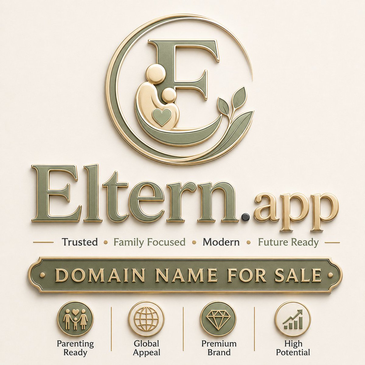 DomainFQ's tweet photo. .
Domain Listed For Sale
https://t.co/jaLHfAPBId
A meaningful and premium name for a parenting app, family care platform, childcare tool, school communication app, or kids learning product. “Eltern” means parents in German.
#Eltern #Parents #Parenting #Family #Kids #ElternApp #Children #Baby #Childcare #Care #Education #EdTech #School #Learning #german #Homework #Health #Wellness #Community #App #Startup #DomainForSale
