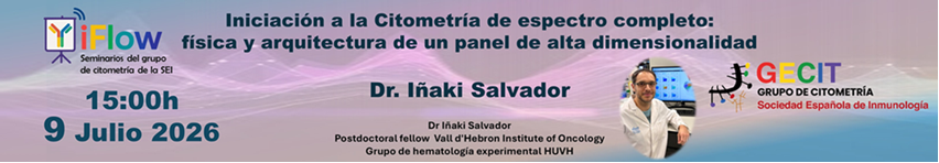 SEinmunologia's tweet photo. 🔬 ¡No te pierdas el próximo seminario de citometría iFlow!📅 9 de julio | 🕒15:00 h
👨‍⚕️ El Dr. Iñaki Salvador impartirá la charla "Iniciación a la citometría de espectro completo: física y arquitectura de un panel de alta dimensionalidad"
👉 ¡Te esperamos!
https://t.co/KW726XNi3S https://t.co/cdIzzAKhOJ