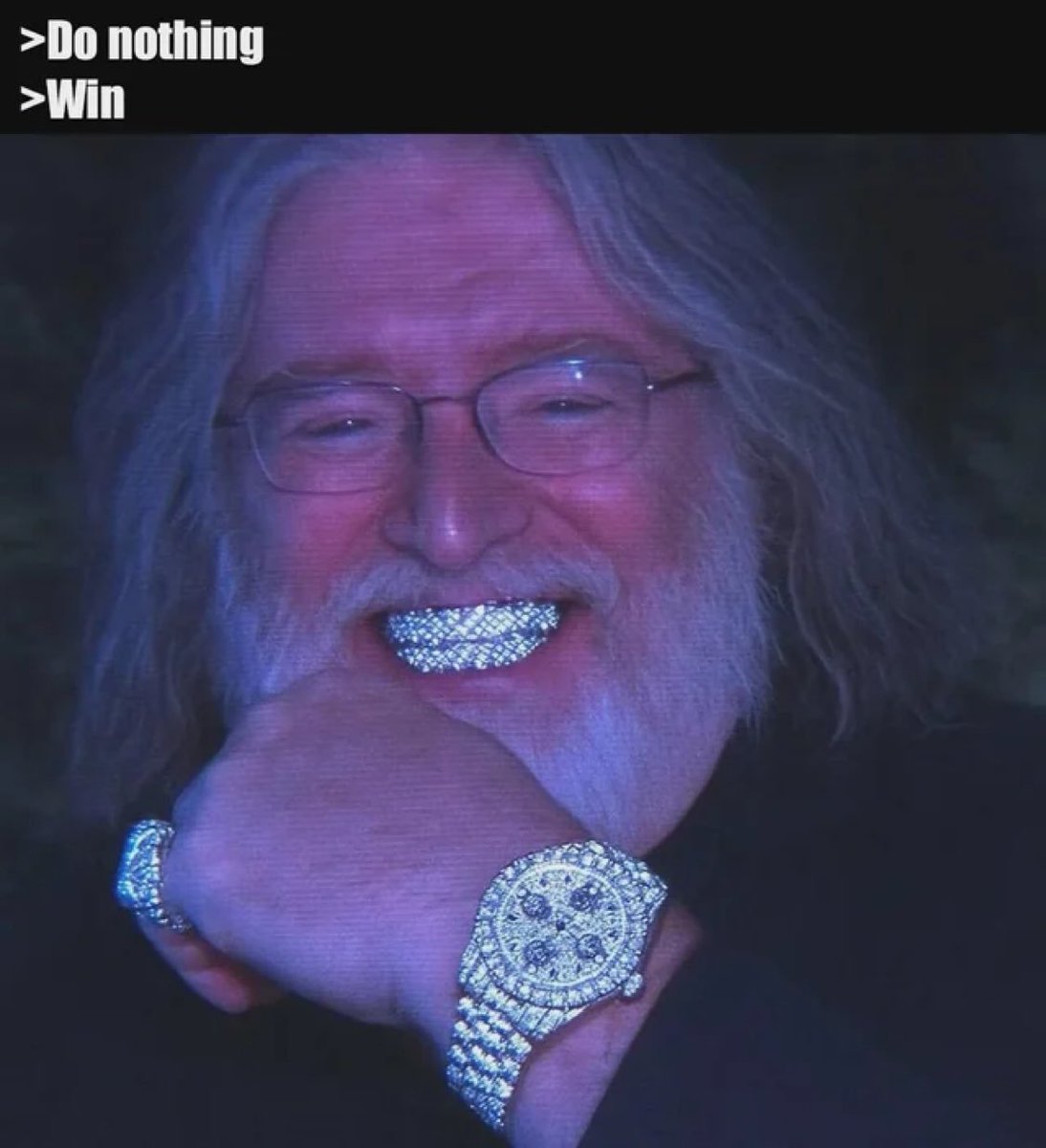 ThHug0's tweet photo. @DaftHero Gabe Newell Wins it all again https://t.co/cZwecRRwhl
