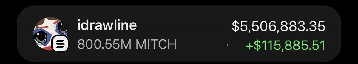 Mindof_1's tweet photo. Currently $MITCH   is at $3.1M Mcap I had already given instructions to follow me in my private .
We made a profit of 30.76x🚀
My subscribers are happy. Don't miss the next opportunity 🥇 https://t.co/09JpxZunu3
