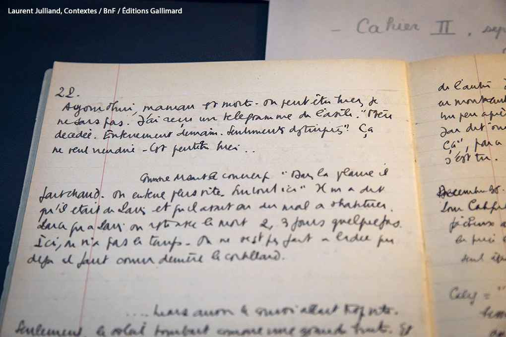 laBnF's tweet photo. Le fonds d’archives contenant la plus grande partie des manuscrits d’Albert Camus a été acquis par l’Etat et a rejoint les collections du département des manuscrits de @laBnF 👇
https://t.co/GW0uTRnmva https://t.co/pmK04ZDDYk