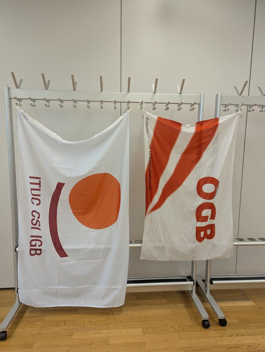 ituc's tweet photo. 🌍✊ Young workers are leading the change!

The 2026 class of ITUSA – the International Trade Union School-Austria is officially underway in 📍Vienna!

Coordinated by the ITUC and @oegb_at, this year's programme brings together inspiring young trade union leaders from 17 countries: 🇦🇱 🇦🇹 🇧🇯 🇧🇦 🇨🇮 🇪🇨 🇸🇻 🇬🇪 🇮🇳 🇮🇩 🇯🇴 🇲🇪 🇳🇦 🇳🇿 🇵🇭 🇷🇸 🇿🇦

Over the next 🔟 days, participants will take part in an intensive training programme focused on building stronger, more democratic trade unions, while developing real-world campaigns they will bring back to their workplaces, unions, and communities.

Together, they're building skills, strengthening solidarity, and shaping the future of the global labour movement. 💪🤝
