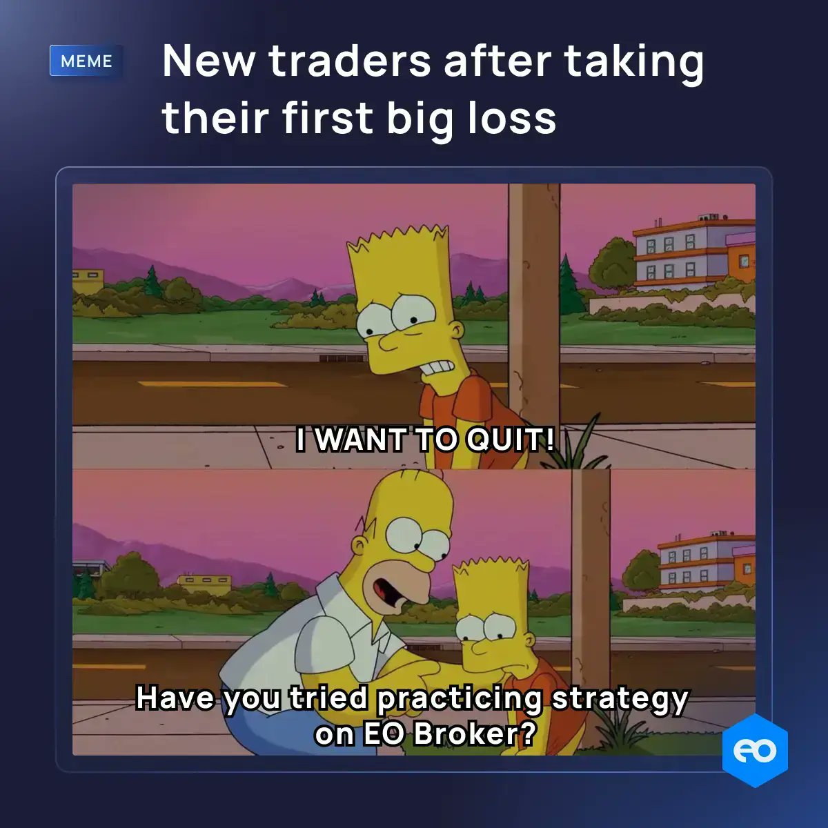 EOBroker's tweet photo. Trading comes with its share of setbacks, but successful traders push through them. Start honing your skills on our platform’s demo account, where you can practice strategies without risk.

Join EO Broker: https://t.co/rp0c3BedUD https://t.co/d96q3tsMKc