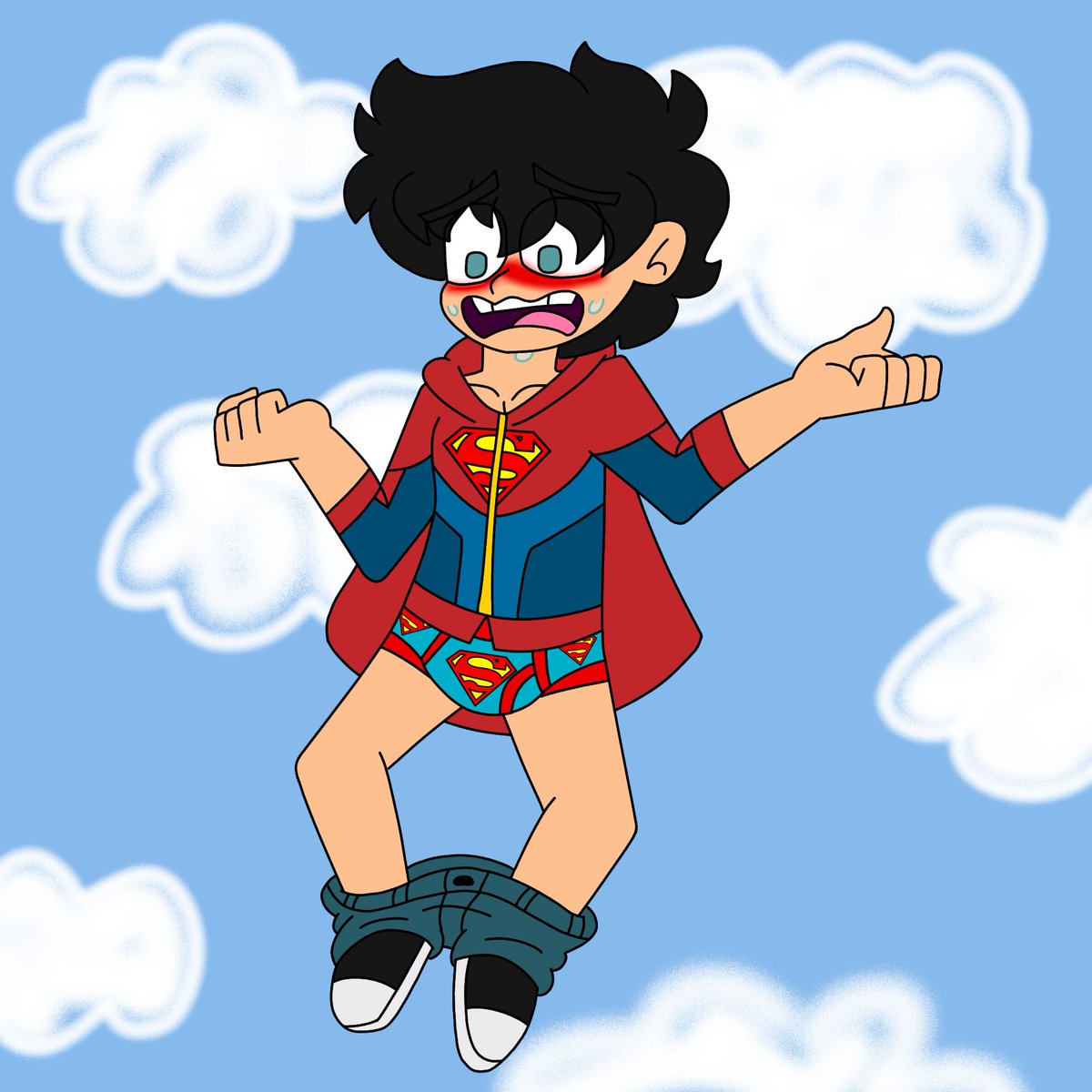 wedgielord883's tweet photo. He's just an embarassed little guy!

Had this done for ages, firgured I'd show him off again lmao https://t.co/8IVYNARHTz