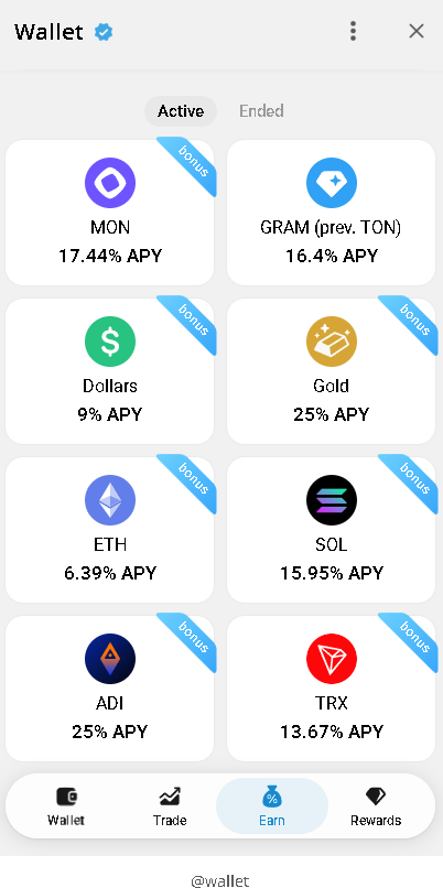 KripToKron's tweet photo. 💛Get a Gold bonus with me
Connect to Wallet with my link - when you start using Wallet, we can both get up to $50 in Gold.
#ton #gram #earnmoney #earn #crypto
 Takes a couple of minutes👇
https://t.co/7FF1BlGqLH https://t.co/2duDETBZ5M