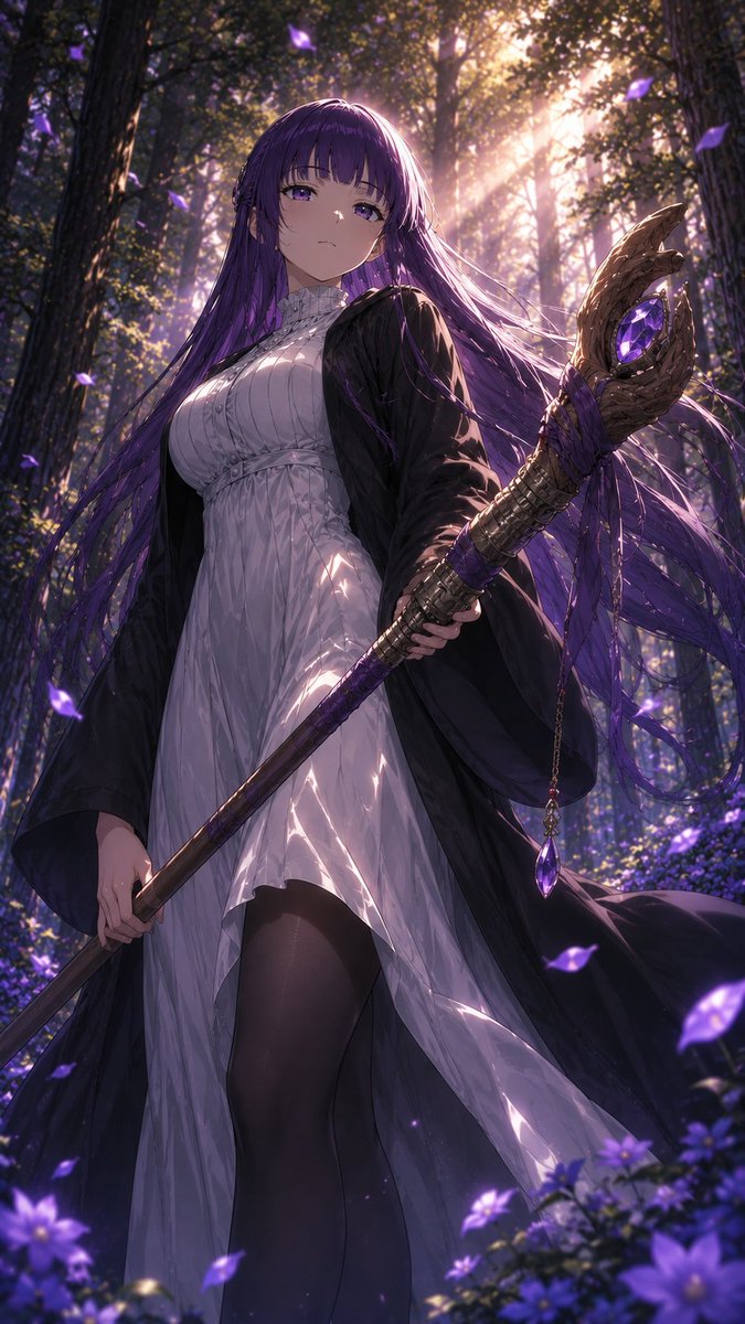 TokenBlack31's tweet photo. #animeart #frieren #fern #animegirl #wallpapers Frieren and Fern https://t.co/rz0TaJHleU