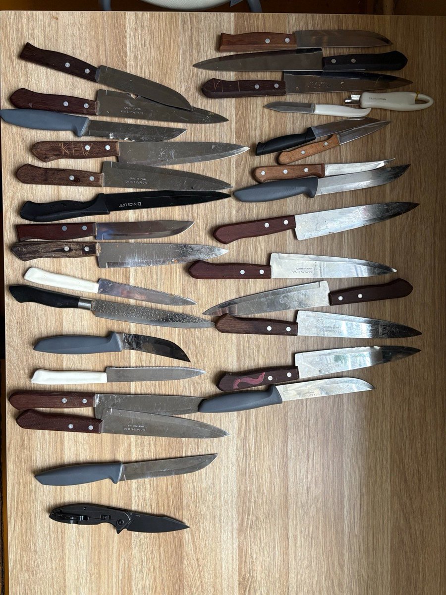 janisdombrava's tweet photo. Iekšlietu dienesti sarīkoja reidus abos patvēruma meklētāju centros - Muceniekos un Liepnā. Pārbaudīja 499 personas. No personām izņemts 31 nazis. Pie vienas personas konstatētas iespējamas narkotiskās vielas. Uzsākts administratīvais process.

Vēl pirms reida Muceniekos bija pilnveidots iestādes darbs. Šobrīd centrā ir noteikti stingrāki pārvietošanās nosacījumi nakts laikā un ir ieviesti pasākumi, lai centra iemītnieki ievērotu iekšējās kārtības noteikumus.

Paldies dienestiem par darbu!