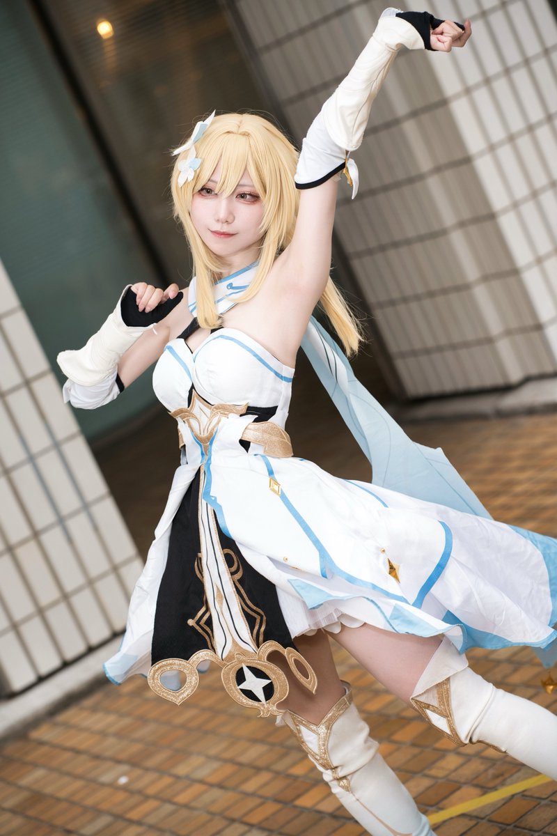 cokieCookieee's tweet photo. ☀️コスプレ cosplay 
蛍 Lumine / 原神 GenshinImpact

📸：@harusou0403 さん
#GenshinImpactcosplay https://t.co/yIodmplwlh
