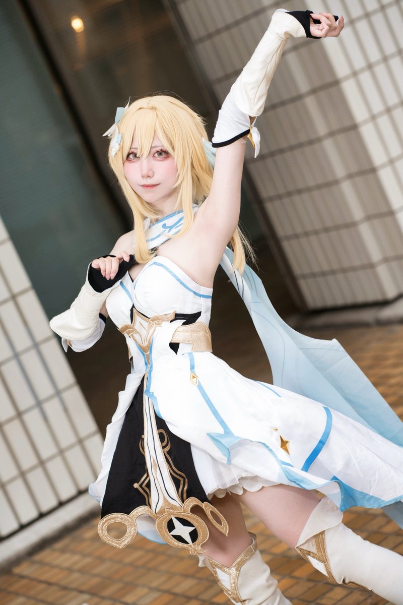 cokieCookieee's tweet photo. ☀️コスプレ cosplay 
蛍 Lumine / 原神 GenshinImpact

📸：@harusou0403 さん
#GenshinImpactcosplay https://t.co/yIodmplwlh
