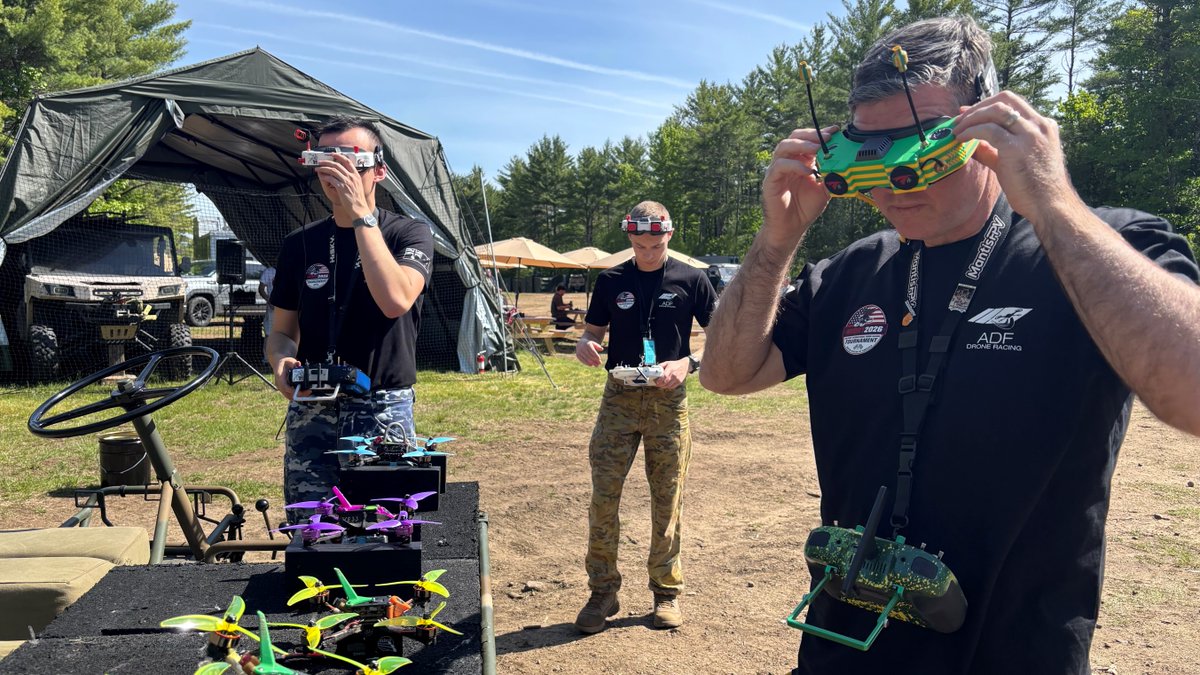 DefenceAust's tweet photo. In a league of their own ⭐⭐⭐⭐⭐⭐⭐

Australia cemented its position as the world leader in military drone racing, with the Australian Defence Force drone racing team claiming its 7️⃣th Military International Drone Racing Tournament (MIDRT) title in the 📍 United States. 🇦🇺🎮

Read more ➡️ https://t.co/lzNZRXDy6T

#YourADF