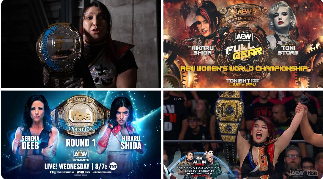 ron_keith's tweet photo. #ThisWeekWrestlingHighFives
June28 To July4 2026
@shidahikaru Hikaru Shida
ANDNEW TBS CHAMPION
@AEW #AEWDynamite
My favorite feud of Shida was vs Serena
Shida has done it all and there more to do
I have not given her enough credit for this run
#DynamiteHighFive Shida
Scene returning to AEW she’s been great