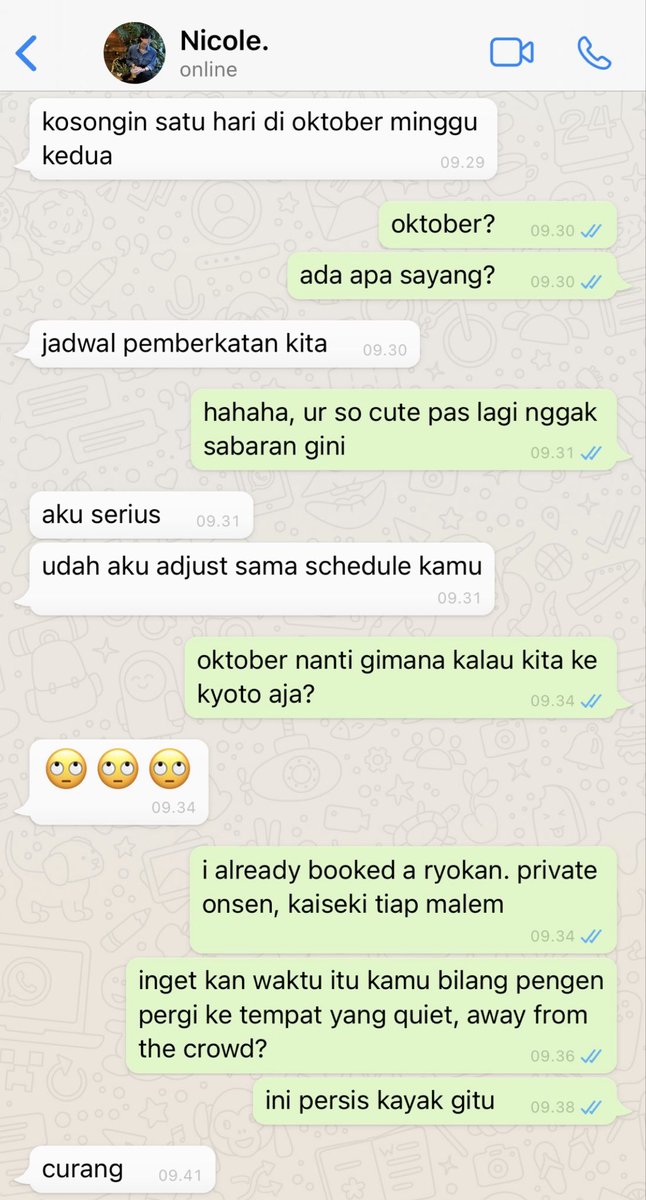 deesappears's tweet photo. dewtee au, isi chatnya joe halim &amp; nicole joardin yang udah tujuh tahun pacaran tapi masih nggak ada kepastian. https://t.co/mNPigxMR05