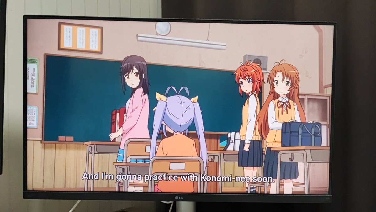 mayoi_ay's tweet photo. ←のんのんびより3期視聴無職 https://t.co/9SW0QWbwNF