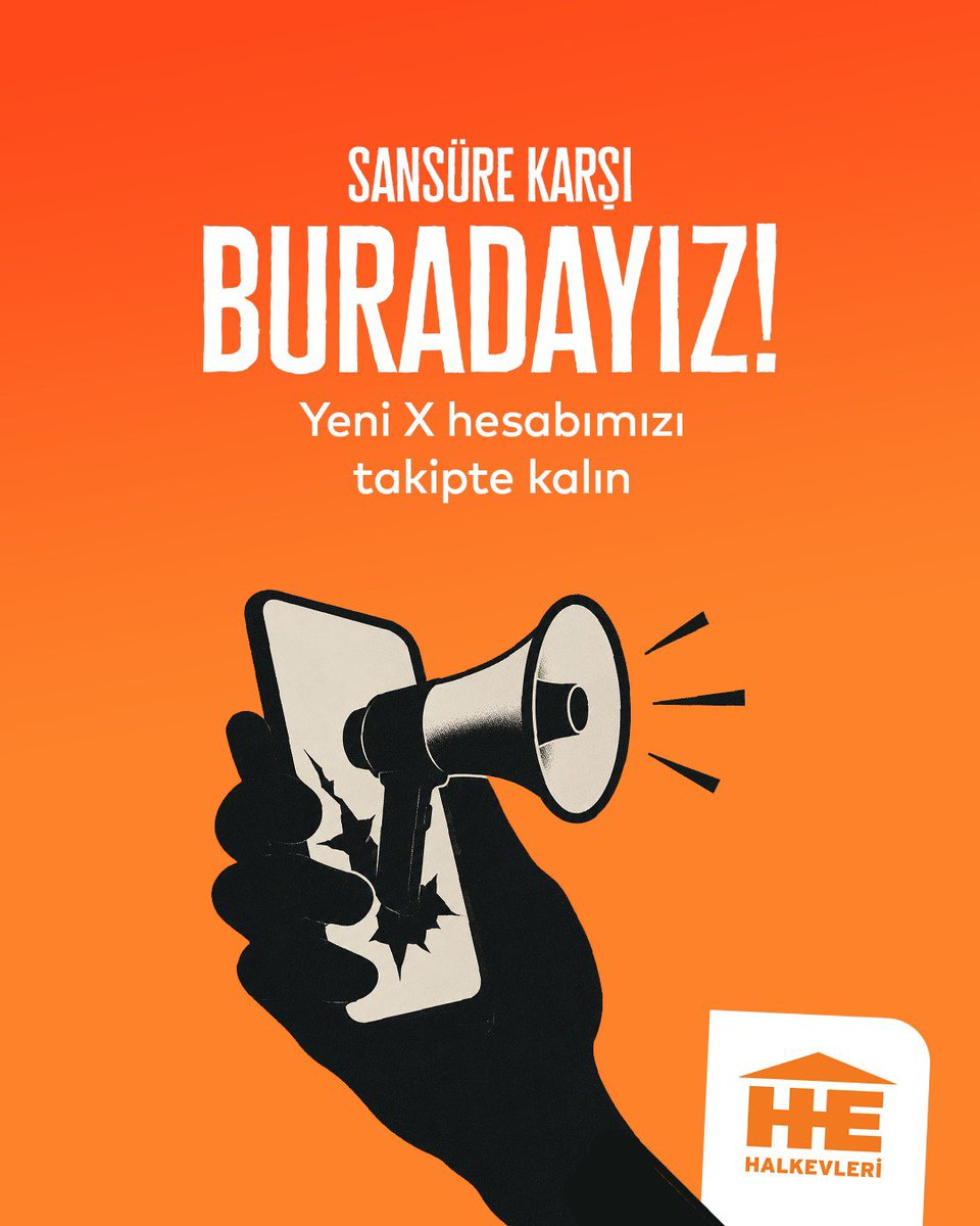 hakmucadelesi2's tweet photo. Halkevleri X hesabımıza 5. kez erişim engeli getirildi. 

NATO zirvesi öncesi uygulanan sansüre karşı buradayız.

İşgalcilere, emperyalistlere ve yerli işbirlikçilerine sesleniyoruz: Her sokakta, her meydanda ve burada sesimizi duymaya devam edeceksiniz! https://t.co/ncbSkQl5Q8