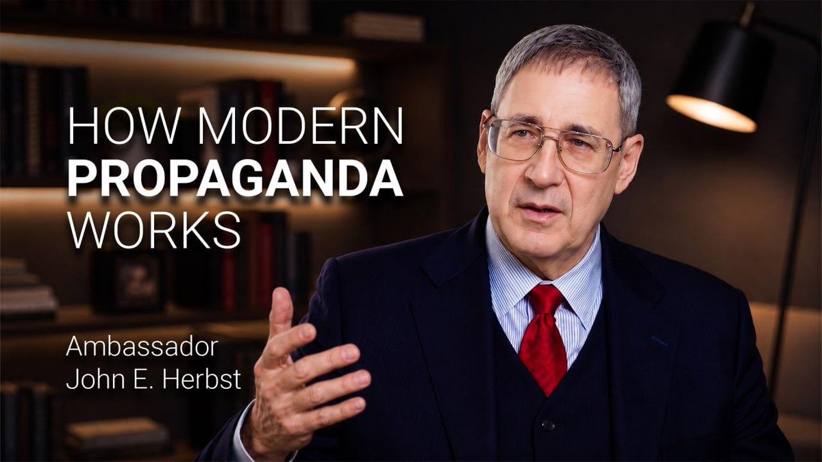 Allatra_UK's tweet photo. Russian Disinformation and Information Warfare: @JohnEdHerbst Ambassador John Herbst on the Threat to Democracies | exclusively for ALLATRA 

 https://t.co/GzwQKN9IKN 

https://t.co/9ataxdYecM 

How does modern disinformation work? Why are democratic societies vulnerable to information warfare? And can a nation be weakened without a single shot being fired?

Ambassador John E. Herbst, one of America's most distinguished diplomats and leading experts on Ukraine, Russia, Eurasian security, and hybrid warfare, explores the evolving nature of propaganda, disinformation, and foreign influence operations in the twenty-first century. The discussion is presented on the ALLATRA platform as part of its focus on open dialogue around global security and democracy.

Ambassador John E. Herbst, one of the highest distinctions in the United States Foreign Service, served as U.S. Ambassador to Uzbekistan during a period of growing strategic importance for Central Asia and later as U.S. Ambassador to Ukraine during the Orange Revolution, a defining moment in the country's democratic development.

At the U.S. Department of State, Ambassador John E. Herbst served as Coordinator for Reconstruction and Stabilization, leading U.S. civilian efforts to assist countries emerging from conflict and instability. He also served as Director of the Center for Complex Operations at the National Defense University, helping strengthen cooperation among diplomatic, civilian, and military institutions in addressing international crises.
Today, Ambassador John E. Herbst serves as Senior Director of the Atlantic Council's Eurasia Center.

Drawing on more than three decades of diplomatic service, Ambassador Herbst discusses how information has become a strategic instrument of power, why modern Russian disinformation differs from traditional propaganda, and how influence campaigns seek not only to shape opinions but also to erode public trust in institutions, facts, and objective truth itself.
#ALLATRA