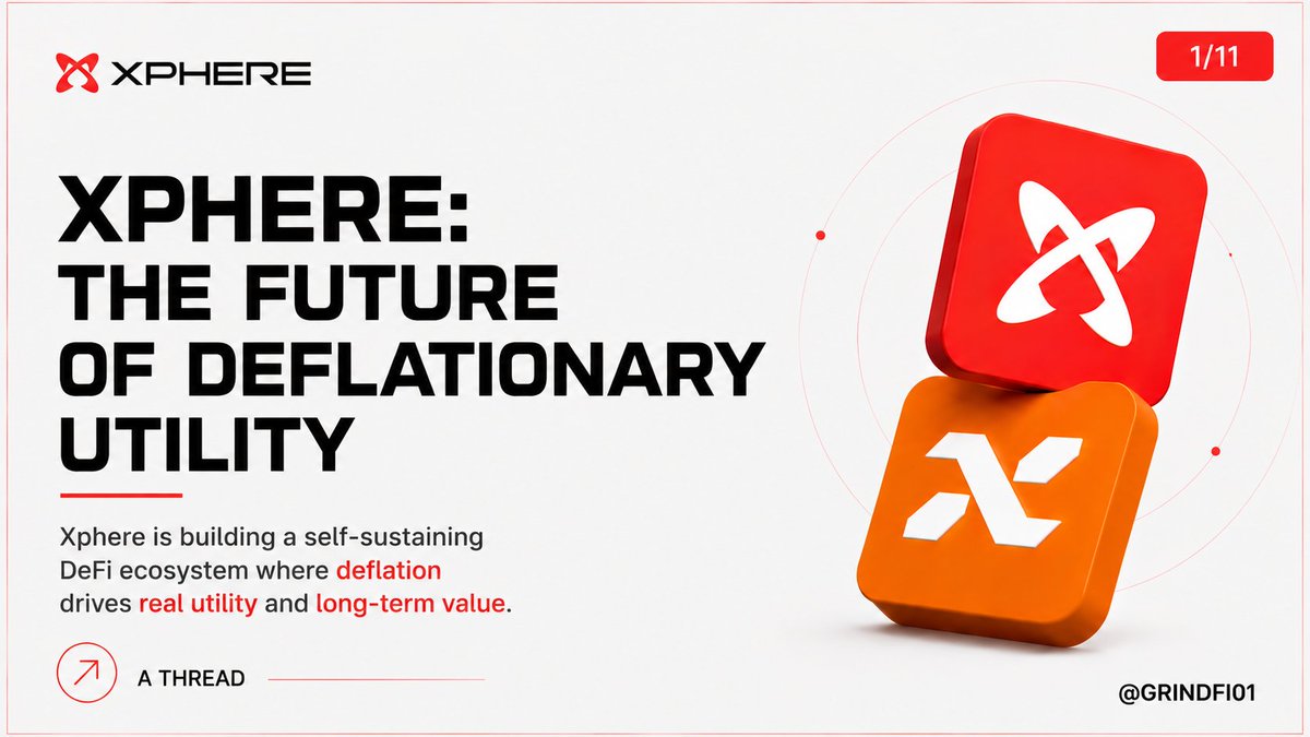 GrindFi01's tweet photo. Over the past few days, I've been researching @Xphere_official.

From its dual-chain architecture to its growing ecosystem and RWA ambitions, I wanted to understand what makes it different from the dozens of Layer 1s competing for attention.

Here's everything I found. 🧵👇

@Xeffy_io |@Xphere_official 

#XPHERE #Web3 #RWA