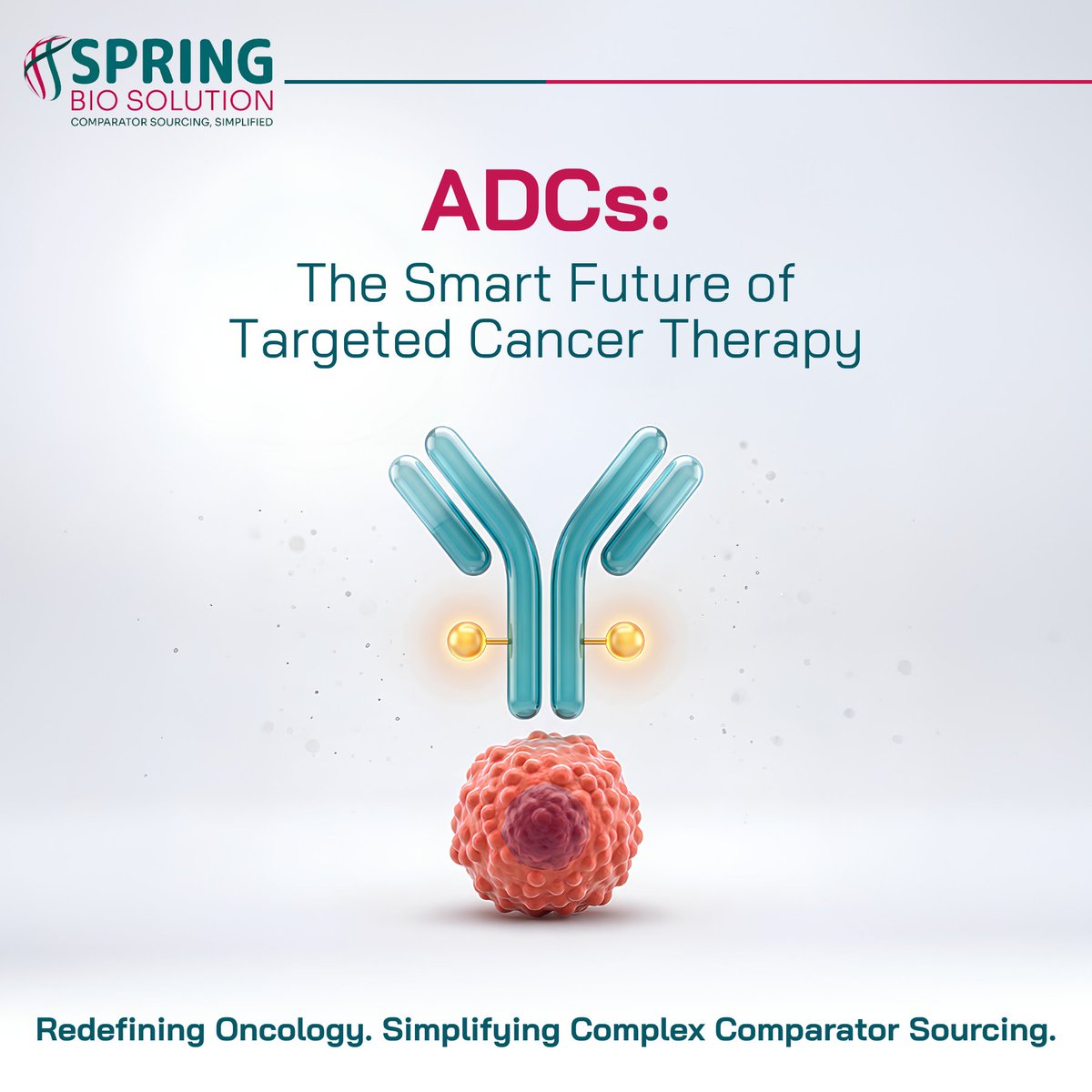 springbiosol's tweet photo. Antibody-drug conjugates (ADCs) are transforming oncology, but comparator sourcing is getting more complex.

From cold-chain logistics to restricted distribution, global expertise matters.

Learn more: https://t.co/Azx5VTicWW

#ADCs #Oncology #ClinicalTrials #ComparatorSourcing https://t.co/evmWmHSF6E