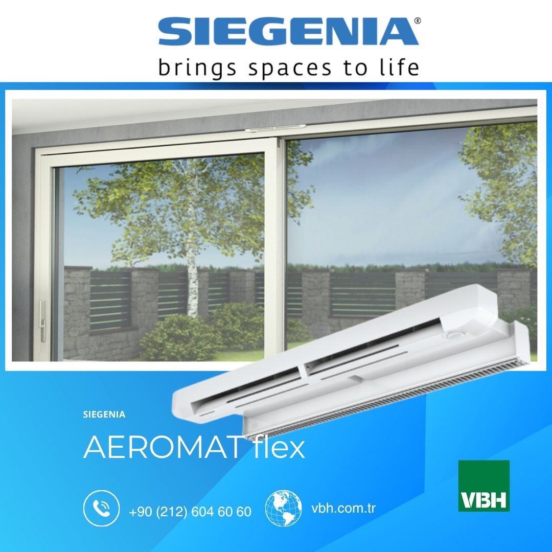 VBHTurkiye's tweet photo. SIEGENIA AEROMAT flex 🌀🍃🌿

Pencereler ve kaldırma ve sürme elemanları için nem kontrol özelliğine sahip, mükemmel entegre edilebilir pasif havalandırma ünitesi.💨

AEROMAT flex, cephe görünümünü bozmadan temiz hava akışı sağlar.

https://t.co/esWGgeocTE https://t.co/6np2xppBC5