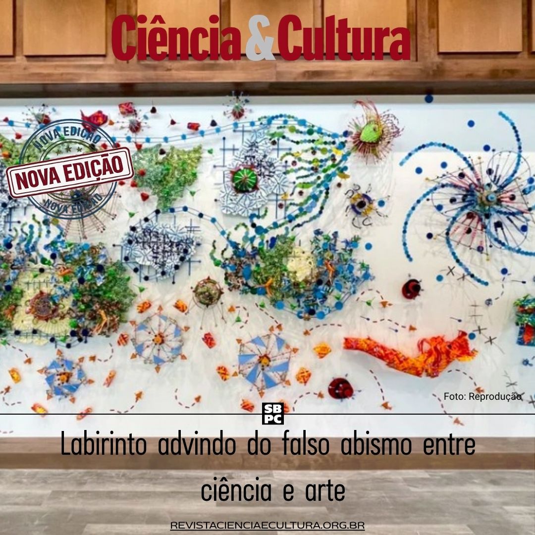 ciencia3cultura's tweet photo. A ciência não é só lógica fria. Ela respira intuição, criatividade e estética. Por trás de cada descoberta, há um sopro de poesia. Quem disse que o lab precisa ser sem alma? 🔬✨
#Ciência #Poesia #SBPC
👉 Leia na nova edição da Ciência & Cultura: https://t.co/DFZrNrSE2M https://t.co/MTzLW1ltHA