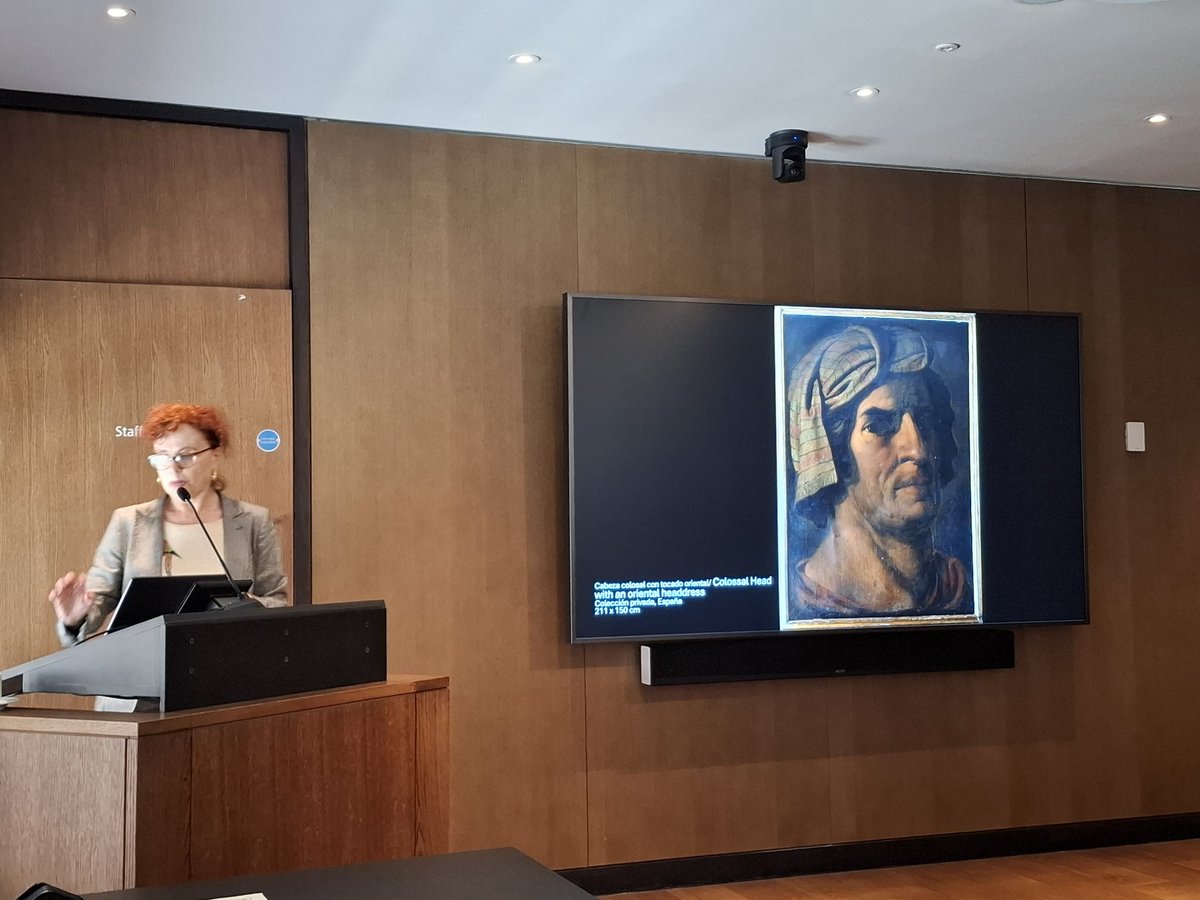 Benito_Navarret's tweet photo. Gran descubrimiento de Leticia Ruiz @museodelprado que presenta una inédita cabeza colosal de Zurbarán, enhorabuena @NationalGallery #ZurbaránStudyDay https://t.co/isGr8qJNPk