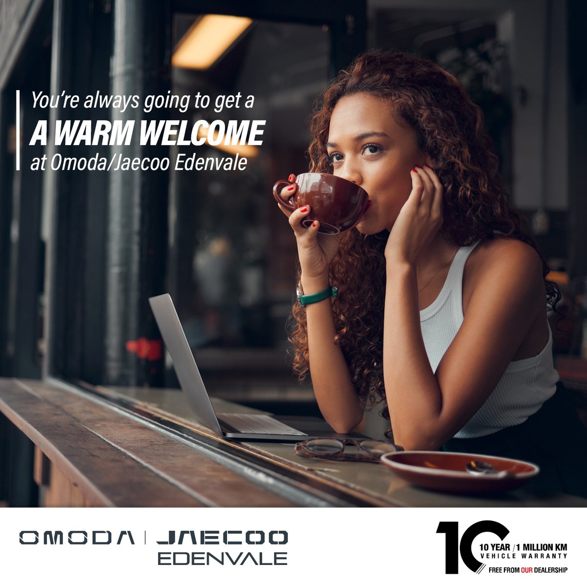OmodaEdenvale's tweet photo. At OMODA JAECOO Edenvale, it’s more than just a showroom.

It’s a space where you’re welcomed, listened to, and guided every step of the way.

Come through and experience it for yourself.

We’ll be ready when you are: https://t.co/r39B7CFGYl https://t.co/dpuS1CfB9B