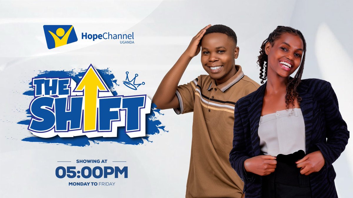 HopeChannelUg's tweet photo. Miss not, because today is fayaaaa😊 Catch the show #TheSHIFT live. Be ready to engage👌 @neezaaaa4 @LitoemaO81425 @NamakumbiJ https://t.co/pln2mIsvDv