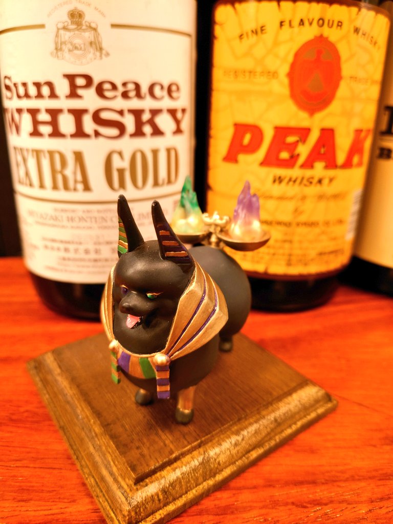mii_hop's tweet photo. アヌビスのポメラニアン
ポメビス

飲み友でプロのフィニッシャーさんに大好きなカラーで仕上げて頂いたよ💚💜可愛すぎる😍

 #ポメラニアン大好き 
 #ポメビス
素体:森田ポリエステルさま@mrt_polyester
フィニッシャー:サイゲン工房さま
https://t.co/w3CA73nHUq https://t.co/2fQirbfAJ2