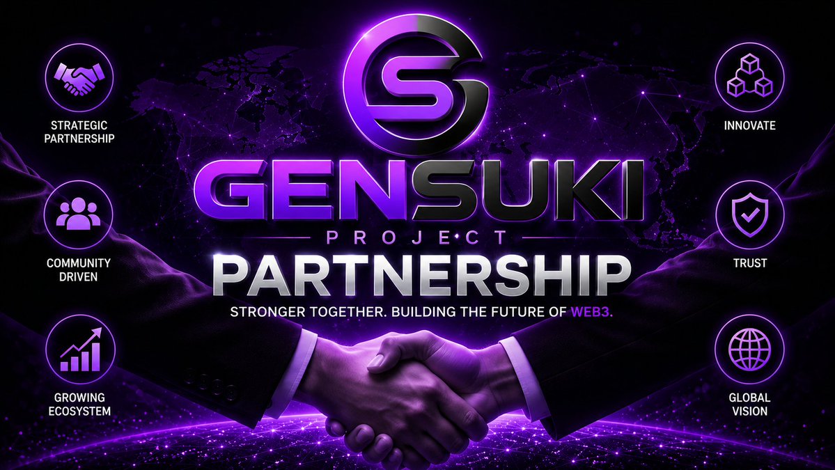 sp_crypto_VIP's tweet photo. Every great partnership strengthens the ecosystem.

🔸Excited to see @Gensuki_ collaborating with innovative projects to drive Web3 adoption, expand opportunities.

Deliver more value to the community. 🤝🚀

The future is built together.

#Gensuki #Partnership #Web3 #Crypto https://t.co/NzwVccauOq
