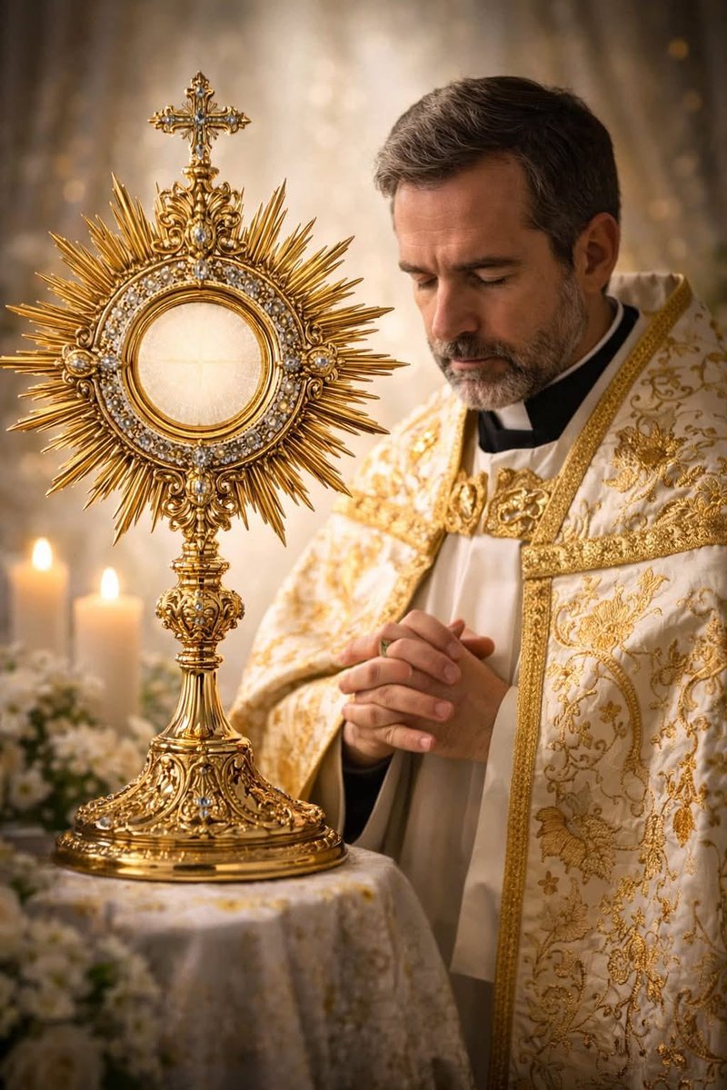 RaiosLuminosos's tweet photo. Bendito seja Deus.
Bendito seja o Seu Santo Nome.
Bendito seja Jesus Cristo, verdadeiro Deus e verdadeiro Homem.
Bendito seja o Nome de Jesus.
Bendito seja o Seu Santíssimo Coração.
Bendito seja o Seu Preciosíssimo Sangue.
Bendito seja Jesus no Santíssimo Sacramento do Altar.
Bendito seja o Espírito Santo, o Paráclito.
Bendita seja a grande Mãe de Deus, Maria Santíssima.
Bendita seja a sua Santa e Imaculada Conceição.
Bendita seja a sua Gloriosa Assunção.
Bendito seja o nome de Maria, Virgem e Mãe.
Bendito seja São José, seu castíssimo esposo.
Bendito seja Deus em Seus Anjos e em Seus Santos. Amém.