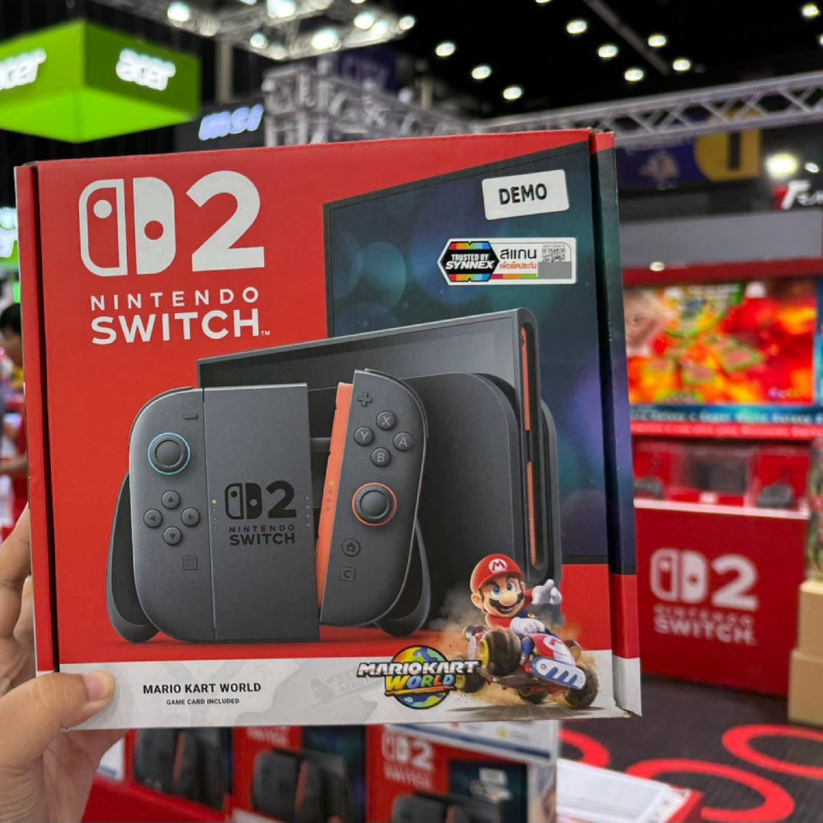 Commart's tweet photo. จัดโปรทุกร้าน เกมคอนโซลทั้ง Nintendo Xbox และ PS5 มีให้เลือกเพียบ แผ่นเกมราคาเบาเริ่มต้นแค่ 690 บาทเท่านั้น

พิกัด บูธ BaNANA , IT CITY แ���ะ JIB

ดูเพิ่มเติม https://t.co/RvLGfcknDx

⭐️ งาน Commart UltraForce
🗓️ 2-5 กรกฎาคม 69 ประตูเปิด 10:00-21:00 น.
📌 เข้าฟรี EH 98-99 ไบเทค บางนา

#Nintendo #Xbox #PS5 #CommartUltraForce #CommartPromotion #Commart #CommartThailand #Commart2026 #คอมมาร์ต