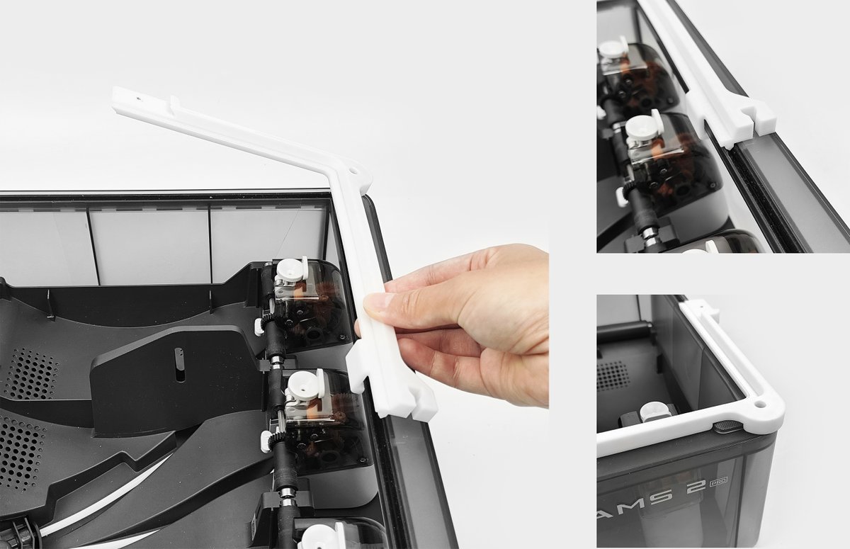 EIBOS_official's tweet photo. 🚀EIBOS Tetras/Dyas AMS 2 Pro Adapter has been updated on MakerWorld.
With this adapter, you can install the EIBOS Tetras or Dyas on your AMS 2 Pro and add stronger active drying to your setup.
Print profile: https://t.co/pyhzToroJO
EIBOS Tetras/Dyas: https://t.co/8VP4FGF9y7 https://t.co/z2Gs3nbp0w