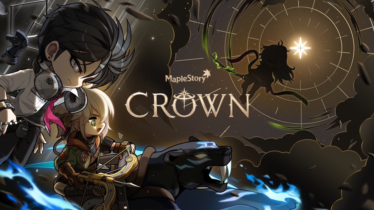 MapleStory_JP's tweet photo. ━━━━━━👑━━━━━
'CROWN'アップデート実装！
━━━━━━━━━━━━

栄光の瞬間へ✨
今すぐ'CROWN'の世界を体験しようぷる🍄

イベント詳細はこちらぷる👇
https://t.co/kLAkZExwsn

#メイプルストーリー #メイプルCROWN https://t.co/V0xWCPecwM