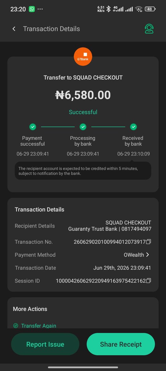 GabrielDeta's tweet photo. @GloWorld Good moning...I bought airtime using the opay bank transfer for #6580 on the 29th of june and the transaction was successful but I was not awarded the airtime Attached are the transfer receipt from opay..and Glo cafe responds..I will appreciate a quickly response https://t.co/7BcwS0sJlg