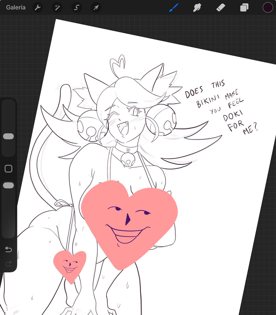 GreatBlastG5's tweet photo. Hochi mama catgirl in your area (WIP)

#Deltarune https://t.co/bqcxTqFVyT