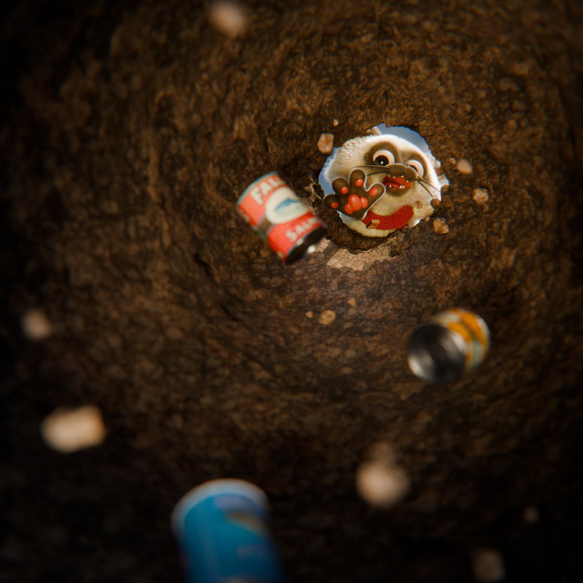 んにゃあああーー！！？ #b3d