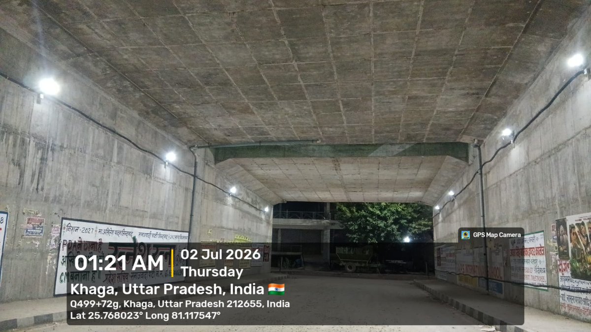 ChakeriAll61b's tweet photo. 🌃✨ आपकी सुरक्षित और सुगम यात्रा हमारी प्राथमिकता है। 🚗🛣️

चकेरी–प्रयागराज राष्ट्रीय राजमार्ग-19 पर यात्रियों की सुविधा एवं सुरक्षा को ध्यान में रखते हुए 24×7 सेवाएँ उपलब्ध हैं। 🌟

रात्रि में निर्बाध और सुरक्षित आवागमन सुनिश्चित करने के लिए पूरे मार्ग पर बेहतर प्रकाश व्यवस्था (Lighting) की गई है, ताकि हर यात्री बिना किसी असुविधा के अपने गंतव्य तक सुरक्षित पहुँच सके। 💡🚘

सुरक्षित चलें, सतर्क रहें और सुखद यात्रा का आनंद लें। 🙏

#NHAIKanpur #NH19 #RoadSafety #SafeJourney #NightTravel #HighwaySafety #Vertis #TSHPL
@NHAIROLucknow @bhardwaj804 @Avinash01418414 @AtulKum07402616 @Sunilku29999130 @SandeepPan0k6h