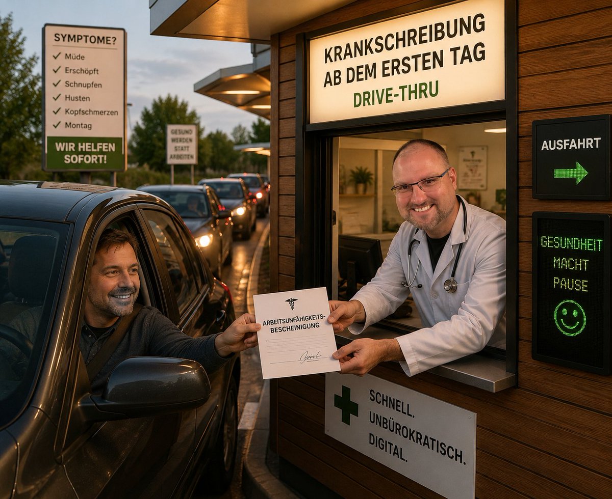 Chrissip81's tweet photo. Hab da so eine tolle, neue Idee für die #Krankschreibung im persönlichen, ärztlichen Kontakt ab dem ersten Krankheitstag: 😎
Vorne Karte stecken...🤡

Das wird die Volksgesundheit so nach vorne bringen!

Ob Ihr alle Lack gesoffen habt in der Politik frage ich? 🤷🏽‍♂️ https://t.co/RIEj0ktVLQ